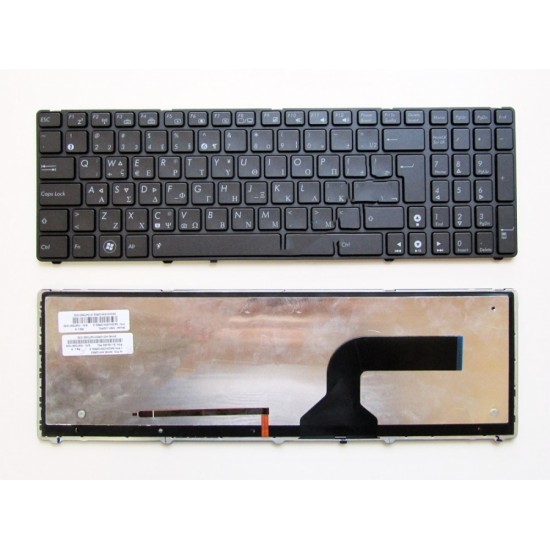 Πληκτρολόγιο Laptop keyboard για ASUS G72 G72Gx G73 F50 F50S F50Q F5OZ F70SL K52 (G60) G73 K52J K52JK K52JR K52F BRONZE FRAME BRONZE Backlit GK