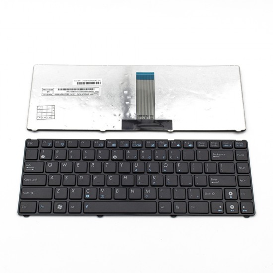 Πληκτρολόγιο Laptop keyboard για ASUS U20 U20A UL20 EEE PC 1201 BLACK FRAME BLACK US - 04GNUP2KUI10 9J.N2K82.B1D UJB1D MP-09K23U4-5282 04GNX61KUI00 MP-09K23T0-5282 04GNX61KTA00