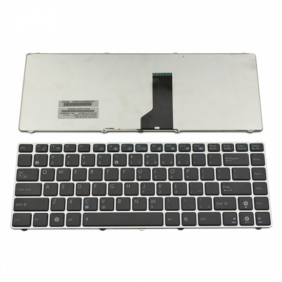 Πληκτρολόγιο Laptop keyboard για ASUS UL30 UL30A UL30VT U35 N43* SILVER frame Black US - 0KN0-FS1US3 9J.N1M82.301 Πληκτρολόγιο Laptop keyboard για ASUS UL30 UL30A UL30VT U35 N43* SILVER frame Black US - 0KN0-FS1US3 9J.N1M82.301