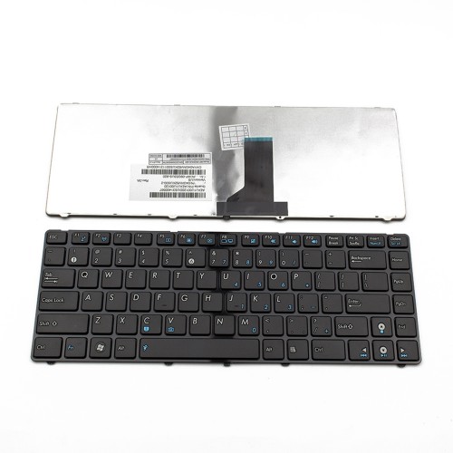 Πληκτρολόγιο Laptop keyboard για ASUS UL30 UL30A UL30VT U35JC U35 N43* BLACK frame Black US - V111362AS1 04GNV62KUS00-1 NSK-UC601 9J.N1M82.501 0KN0-ED2US03 04GNV62KUS01-3 04GNV62KUS00-3