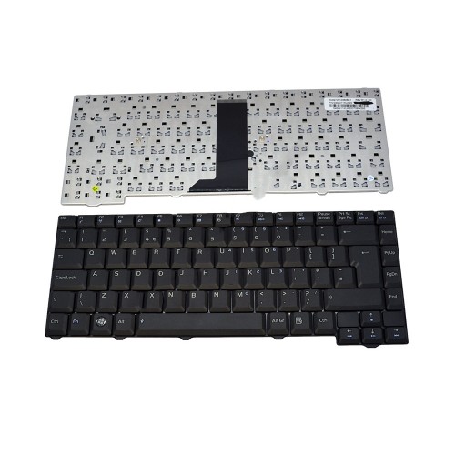 Πληκτρολόγιο Laptop keyboard για ASUS X52 X53 X53Ka Z53 F2 F3 (F3J F3JA-1A F3JC F3JM-1A F3JP F3SV-A1 F3SV-B1) 28 pins Black UK - NUM PAD 9J.N8182.G01