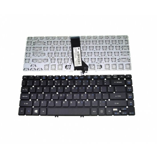 Πληκτρολόγιο Laptop keyboard για Acer Aspire R7-571 R7-571G R7-572G WITHOUT FRAME Black US for Backlit Version - NK.I1417.0CA 9Z.N9LBC.A1D PK130YO1A00