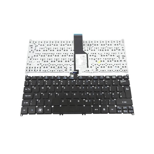 Πληκτρολόγιο Laptop keyboard για Acer Aspire S3-391 S5-391 (S3-951) One 725 756 WITHOUT FRAME Black UK - NK.I101S.00U NK.I1017.01R PK130RO2C08