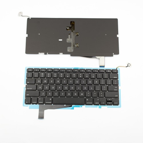 Πληκτρολόγιο Laptop keyboard για Apple Macbook Pro A1286 With Backlit Board Black US (Version 2) (Small ENTER)