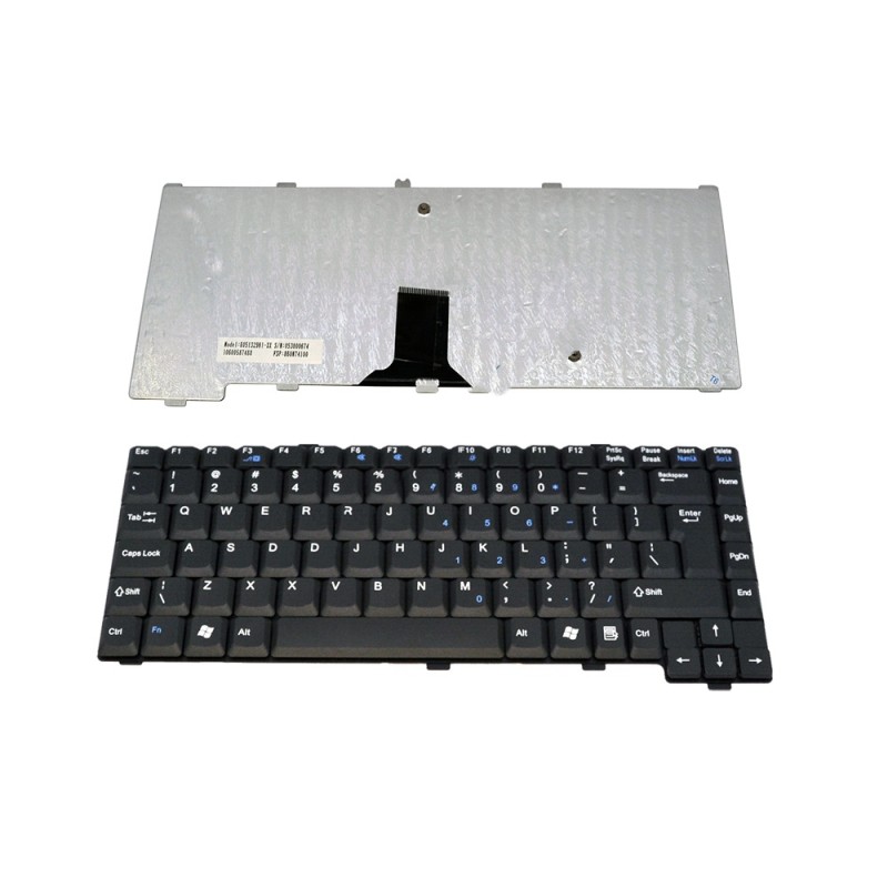 Πληκτρολόγιο Laptop keyboard για Fujitsu AMILO M7440 US BLACK - K051329B1-XX 860N74100