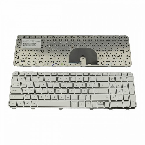 Πληκτρολόγιο Laptop keyboard για HP DV6-6000 SILVER FRAME SILVER US - V122630BS1 90.4RH07.U1D 665938-B31