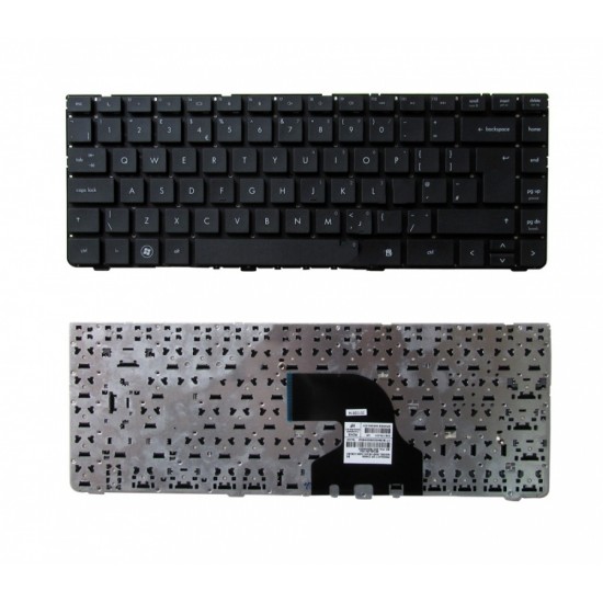 Πληκτρολόγιο Laptop keyboard για HP ProBook 4330S 4331S 4430S 4431S 4435S 4436S Black UK WITHOUT FRAME (BIG ENTER) - 638178-031 646365-031 NSK-CB0SV 9Z.N6LSV.00U