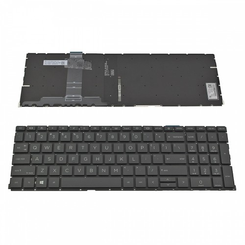 Πληκτρολόγιο Laptop keyboard για HP ProBook 450 G8 Black Without Frame, Backlit US (Small Enter) - SG-A4320-XUA SN6195BL1