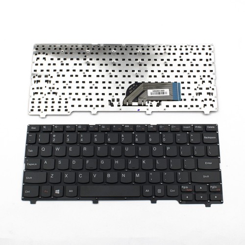 Πληκτρολόγιο Laptop keyboard για Lenovo Ideapad 100S-11IBY BLACK WITHOUT FRAME US (Small Enter) - G8010NRBH 5CB0K48374