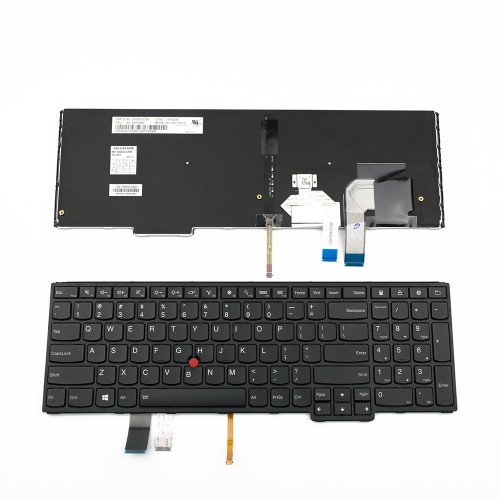Πληκτρολόγιο Laptop keyboard για Lenovo ThinkPad YOGA 15 BLACK FRAME BLACK US Backlit With Pointing Stick - SN20E75338 00HN265
