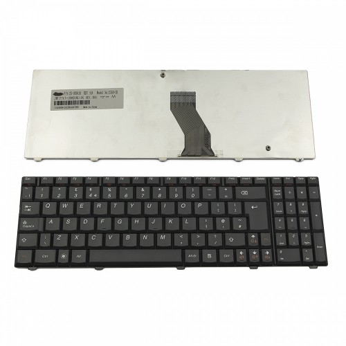 Πληκτρολόγιο Laptop keyboard για Lenovo U550 BLACK UK - 25-009410 V-109820AK1