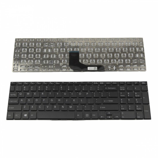 Πληκτρολόγιο Laptop keyboard για SONY VAIO FIT 15E BLACK WITHOUT FRAME US (SMALL ENTER) - 149242121US