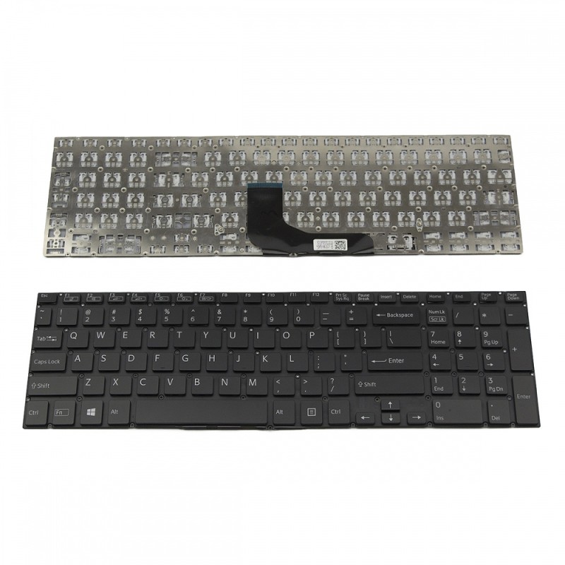Πληκτρολόγιο Laptop keyboard για SONY VAIO FIT 15E BLACK WITHOUT FRAME US (SMALL ENTER) - 149242121US