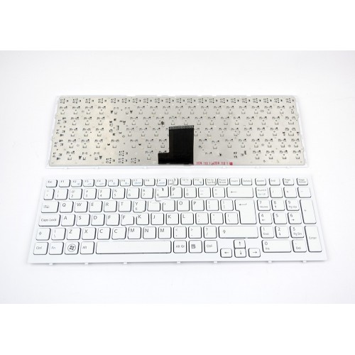 Πληκτρολόγιο Laptop keyboard για SONY VAIO VPC-EB VPC EB White FRAME WHITE UI BIG ENTER - MP-09L23 148793411 148793461