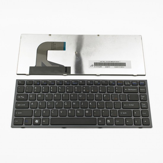 Πληκτρολόγιο Laptop keyboard για SONY VAIO VPC-S Series BLACK FRAME BLACK US - NSK-SA01D 9Z.N3VSQ.01D AEGD3H00010 148778631