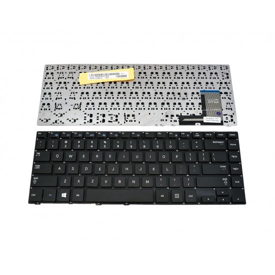 Πληκτρολόγιο Laptop keyboard για Samsung 370R4E 14" Black WITHOUT FRAME US (Small ENTER) - BA59-03619L