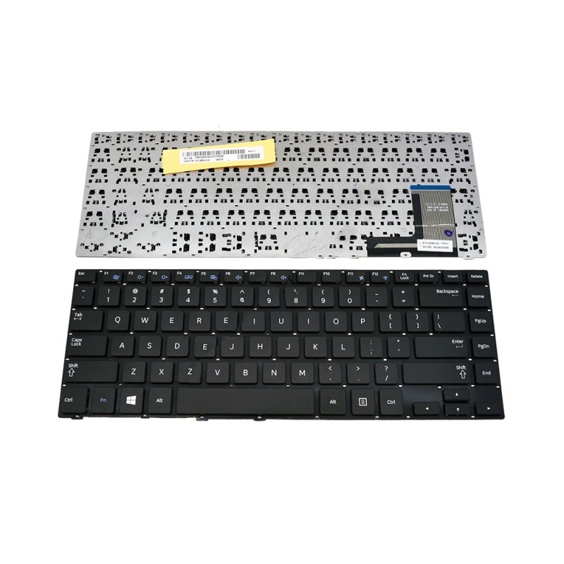 Πληκτρολόγιο Laptop keyboard για Samsung 370R4E 14" Black WITHOUT FRAME US (Small ENTER) - BA59-03619L