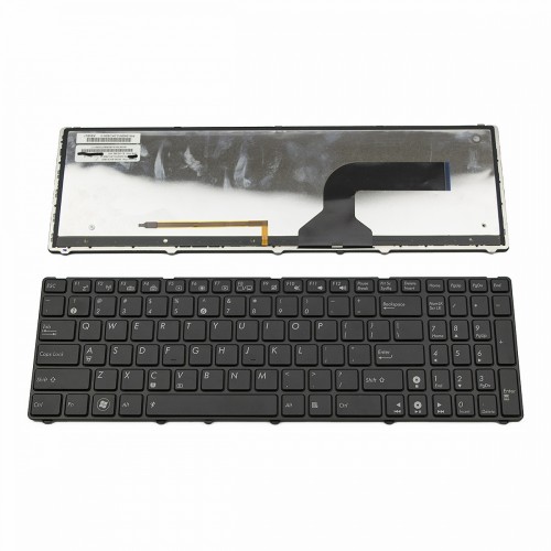Πληκτρολόγιο Laptop keyboard για ASUS G72 G72Gx G73 F50 F50S F50Q F5OZ F70SL K52 (G60) G73 K52J K52JK K52JR K52F BLACK FRAME BLACK Backlit US - NSK-UGM01 9J.N2J82.M01 0KN0-E03US13 04GNV33KUS01-3 NSK-UGJ01 9J.N2J82.J01 0KN0-E03US03 04GNV33KUS00-3 NSK-UGK01