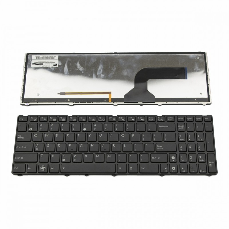 Πληκτρολόγιο Laptop keyboard για ASUS G72 G72Gx G73 F50 F50S F50Q F5OZ F70SL K52 (G60) G73 K52J K52JK K52JR K52F BLACK FRAME BLACK Backlit US - NSK-UGM01 9J.N2J82.M01 0KN0-E03US13 04GNV33KUS01-3 NSK-UGJ01 9J.N2J82.J01 0KN0-E03US03 04GNV33KUS00-3 NSK-UGK01