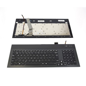Πληκτρολόγιο Laptop keyboard για ASUS G74 BLACK FRAME BLACK With Backlit US - V126262AK1 04GN562KUK00-1
