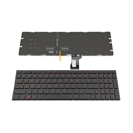 Πληκτρολόγιο Laptop keyboard για ASUS GL502 GL502V GL502VT GL502VS GL502VM GL502VY Black Without Frame With Backlit US (Small Enter) - 0KN0-TD4US13 0KNB0-6821US00 9Z.ND2BU.801 0KNB0-6615US00