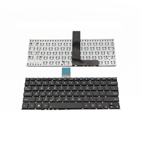 Πληκτρολόγιο Laptop keyboard για ASUS VivoBook F200CA X200MA X200CA BLACK Without FRAME US (Small ENTER) - 0KNB0-1131US000