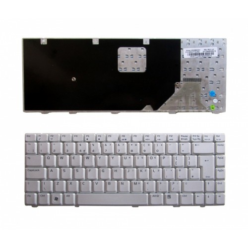 Πληκτρολόγιο Laptop keyboard για ASUS W3 W3J A8 F8 N80 X80L SILVER UK - V020662CK1 0KN0-712UK11