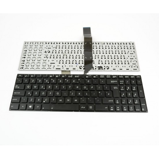 Πληκτρολόγιο Laptop keyboard για ASUS X501 BLACK WITHOUT FRAME UK (BIG ENTER) 2 screw holes - 0KNB0-6124UK00 9Z.N8SSQ.20U