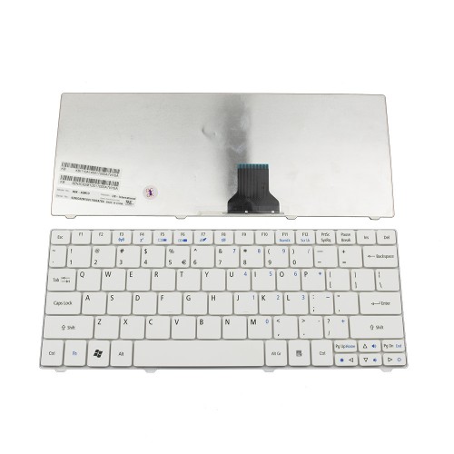 Πληκτρολόγιο Laptop keyboard για Acer Aspire 1830 1830T 1830TZ One 721 US WHITE - NSK-AQM1D 9ZN3C82M1D