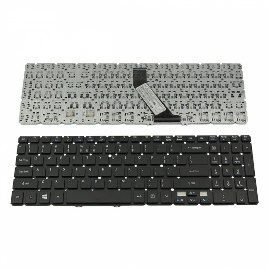 Πληκτρολόγιο Laptop keyboard για Acer Aspire V5-571 V5-551 V5-531 M3-581 WITHOUT FRAME Black US- NK.I1713.05B NK.I1713.00W NK.I1713.04K MP-11F53U4-4424