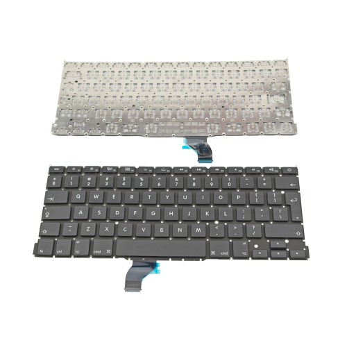 Πληκτρολόγιο Laptop keyboard για Apple Macbook Pro A1502 13.3" Black WITHOUT FRAME UI BIG ENTER (For backlit version)