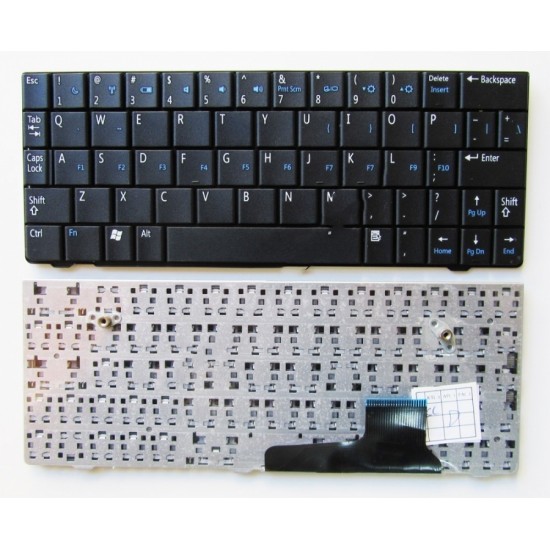 Πληκτρολόγιο Laptop keyboard για Dell Inspiron mini 9 Black US - V-0916BIAS1