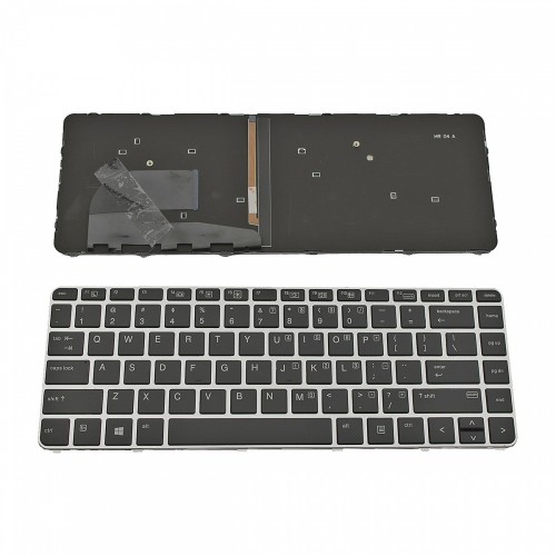 Πληκτρολόγιο Laptop keyboard για HP EliteBook 745 G3 840 G3 848 G3 GRAY FRAME BLACK Without Pointing Stick, Backlit US - 819876-001 6037B0113101