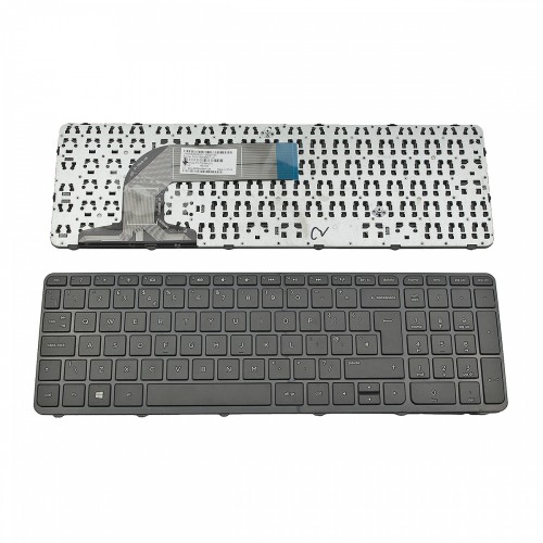 Πληκτρολόγιο Laptop keyboard για HP Pavilion 17 17-e 17-n BLACK FRAME BLACK UK 720670-031 725365-031