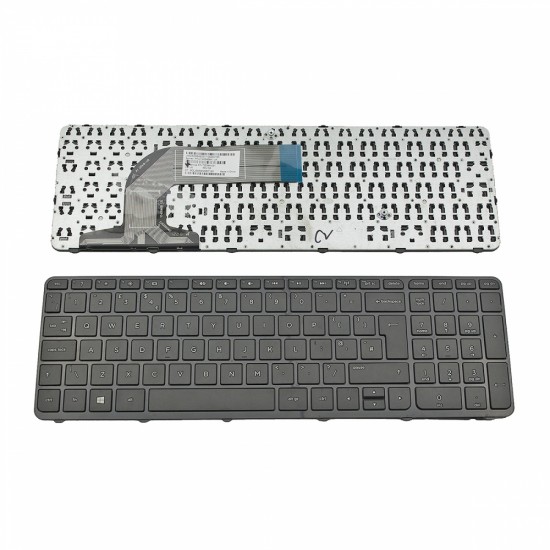 Πληκτρολόγιο Laptop keyboard για HP Pavilion 17 17-e 17-n BLACK FRAME BLACK UK 720670-031 725365-031