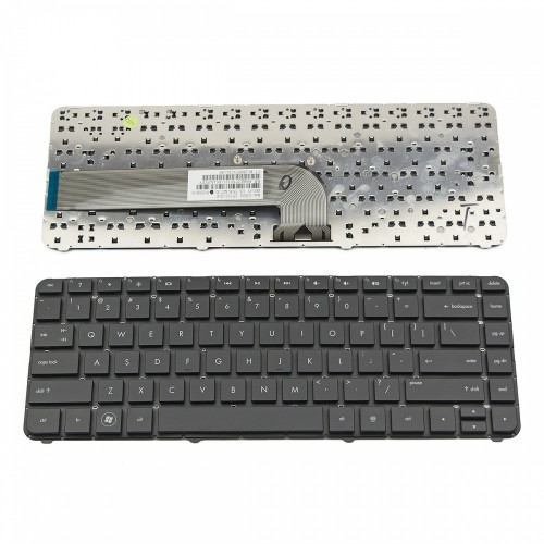 Πληκτρολόγιο Laptop keyboard για HP Pavilion DV4-3000 DV4-4000 Black WITHOUT FRAME BLACK (Small ENTER) - 90.4QC07.S01 659298-001 V125630A