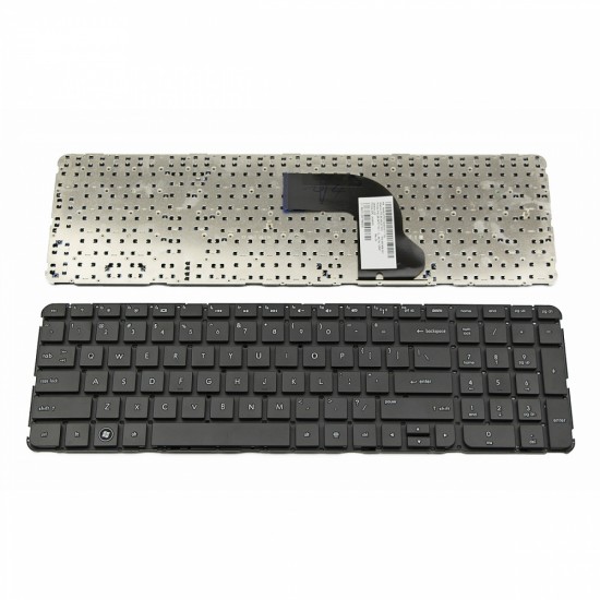 Πληκτρολόγιο Laptop keyboard για HP Pavilion DV7-7000 Black Without FRAME US (Small Enter) - 90.4XU07.P01 697458-001