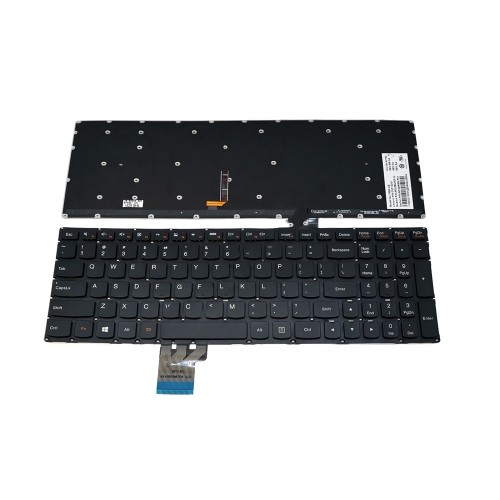 Πληκτρολόγιο Laptop keyboard για Lenovo IdeaPad S510 Black WITHOUT FRAME BLACK Backlit US (Small ENTER) - AELZBU00210 25213201