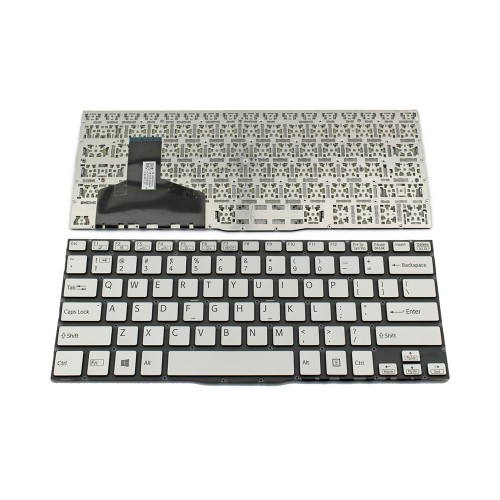 Πληκτρολόγιο Laptop keyboard για SONY VAIO SVF13 Silver Without Frame US (Small Enter) - 149267081US AEFI1U000403A 9Z.NABBQ.301
