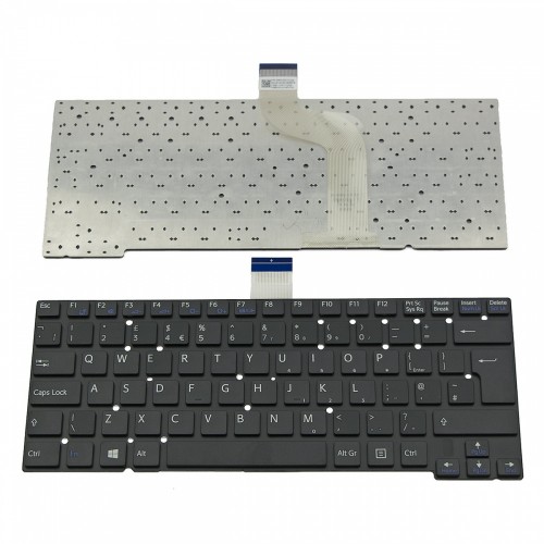 Πληκτρολόγιο Laptop keyboard για SONY VAIO SVT13 WITHOUT FRAME BLACK UK (BIG ENTER) 149110511CH
