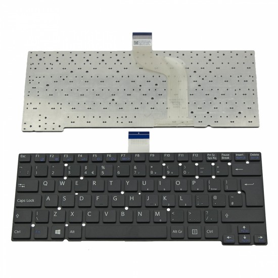 Πληκτρολόγιο Laptop keyboard για SONY VAIO SVT13 WITHOUT FRAME BLACK UK (BIG ENTER) 149110511CH