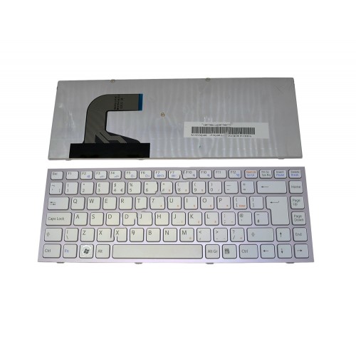 Πληκτρολόγιο Laptop keyboard για SONY VAIO VPC-S Series PINK FRAME WHITE UK - NSK-SA6SQ 0U 9Z.N3VSQ.60U AEGD3E00040 148779011