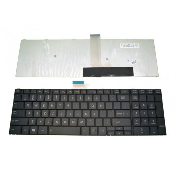 Πληκτρολόγιο Laptop keyboard για Toshiba Satellite C50-A C50D-A C70-A C70-B Black US/UI Type 3 - V143070AS1 6037B0096709 6037B0096702 9Z.N7TSV.61D