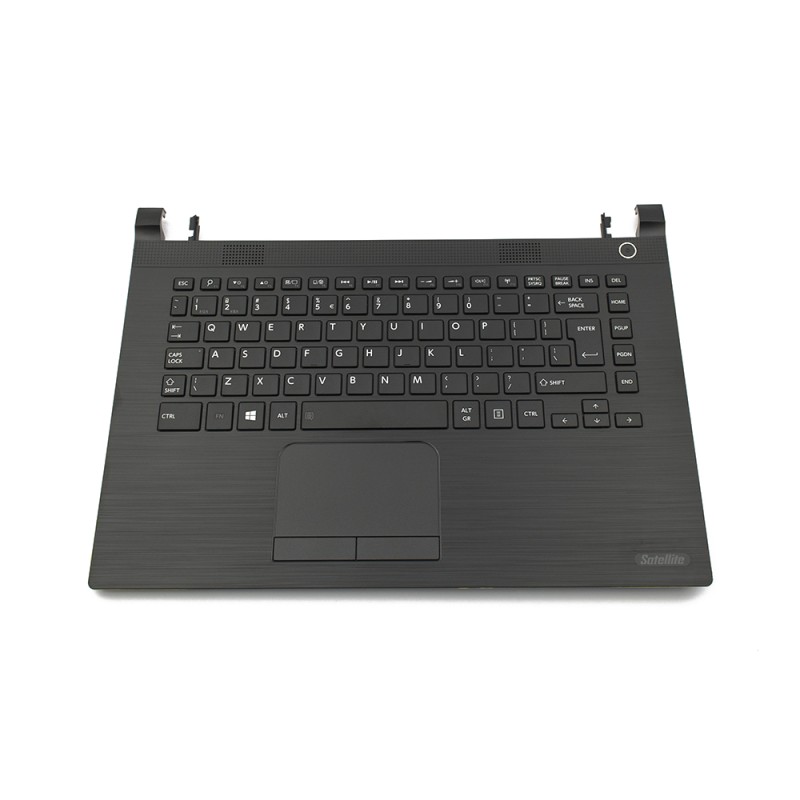 Πληκτρολόγιο Laptop keyboard για Toshiba Satellite CL45 CL45-C Black Frame Black (Palmrest with keyboard) With TouchPad UI - K000893410 AM1D7000300 9Z.NBFSC.21D