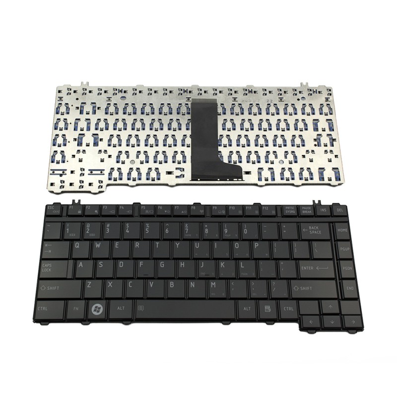 Πληκτρολόγιο Laptop keyboard για Toshiba Satellite M500 M505 M501 Black Glossy US