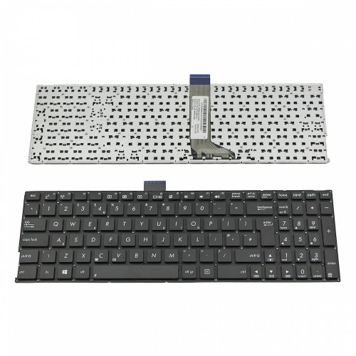 Πληκτρολόγιο Laptop keyboard για ASUS A501 A553 A555 D553 F530 F553 F554 F555 K501 K553 K555 P553 R511 R515 R554 R556 R557 TP550 VM590 W519 X503 X553 X554 X555 BLACK WITHOUT FRAME UK (BIG ENTER) - 9Z.N8SBU.K0U USKBU AEXJB00110