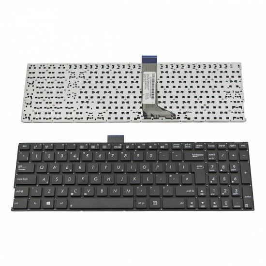 Πληκτρολόγιο Laptop keyboard για ASUS A501 A553 A555 D553 F530 F553 F554 F555 K501 K553 K555 P553 R511 R515 R554 R556 R557 TP550 VM590 W519 X503 X553 X554 X555 BLACK WITHOUT FRAME UK (BIG ENTER) - 9Z.N8SBU.K0U USKBU AEXJB00110