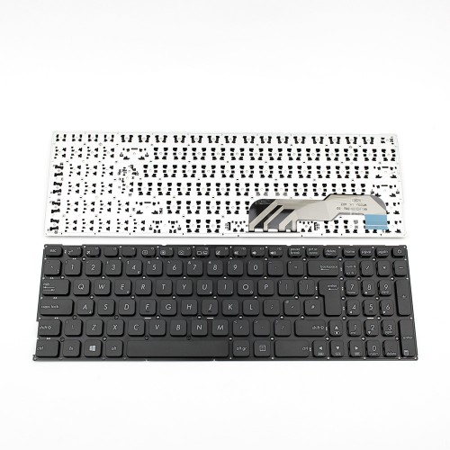 Πληκτρολόγιο Laptop keyboard για ASUS A541 F541 K541 R541 X541 BLACK WITHOUT FRAME UK (BIG ENTER) - 9Z.ND0SU.00U 0KNB0-6723UK00
