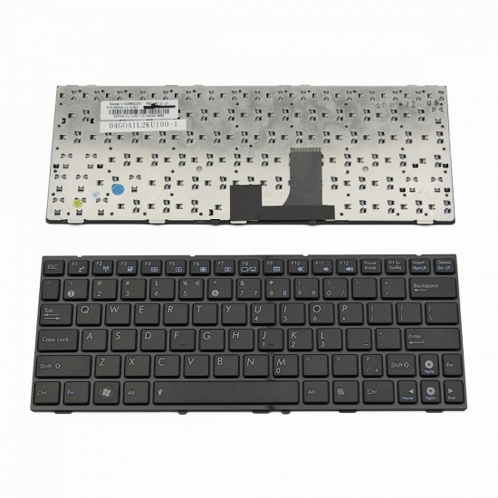 Πληκτρολόγιο Laptop keyboard για ASUS EEE PC 1005PEB BLACK FRAME BLACK US - V103662DS1