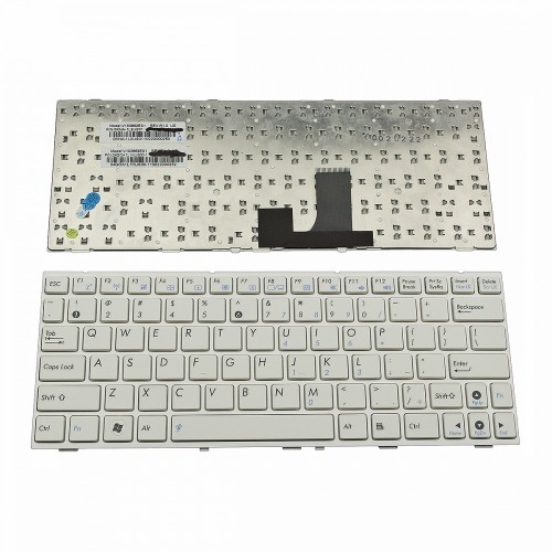 Πληκτρολόγιο Laptop keyboard για ASUS EEE PC 1005PEB WHITE FRAME WHITE US - 0KNA-1L2U103 04GOA1L1KUS00-1 9Z.N4QSU.01D